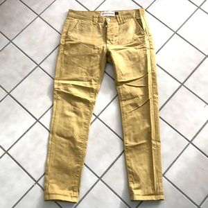 TOPMAN (TOPSHOP) skinny chinos (30” x 29”), tan